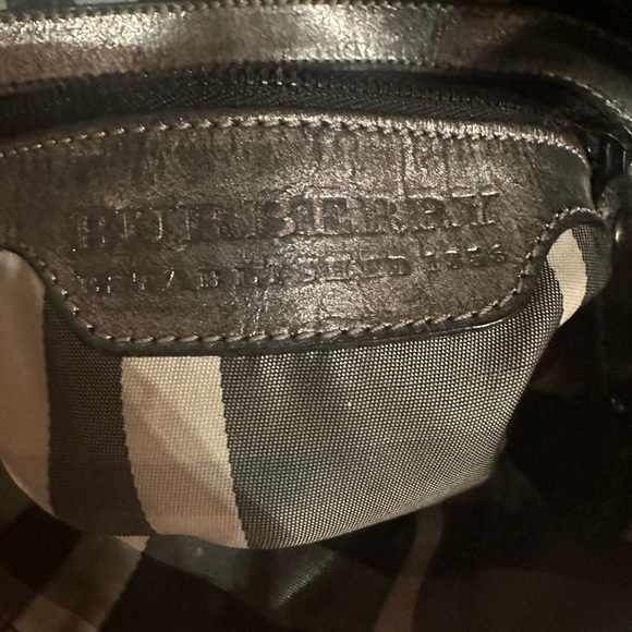 Burberry Metallic Gray Crossbody Bag - Picture 7 of 14